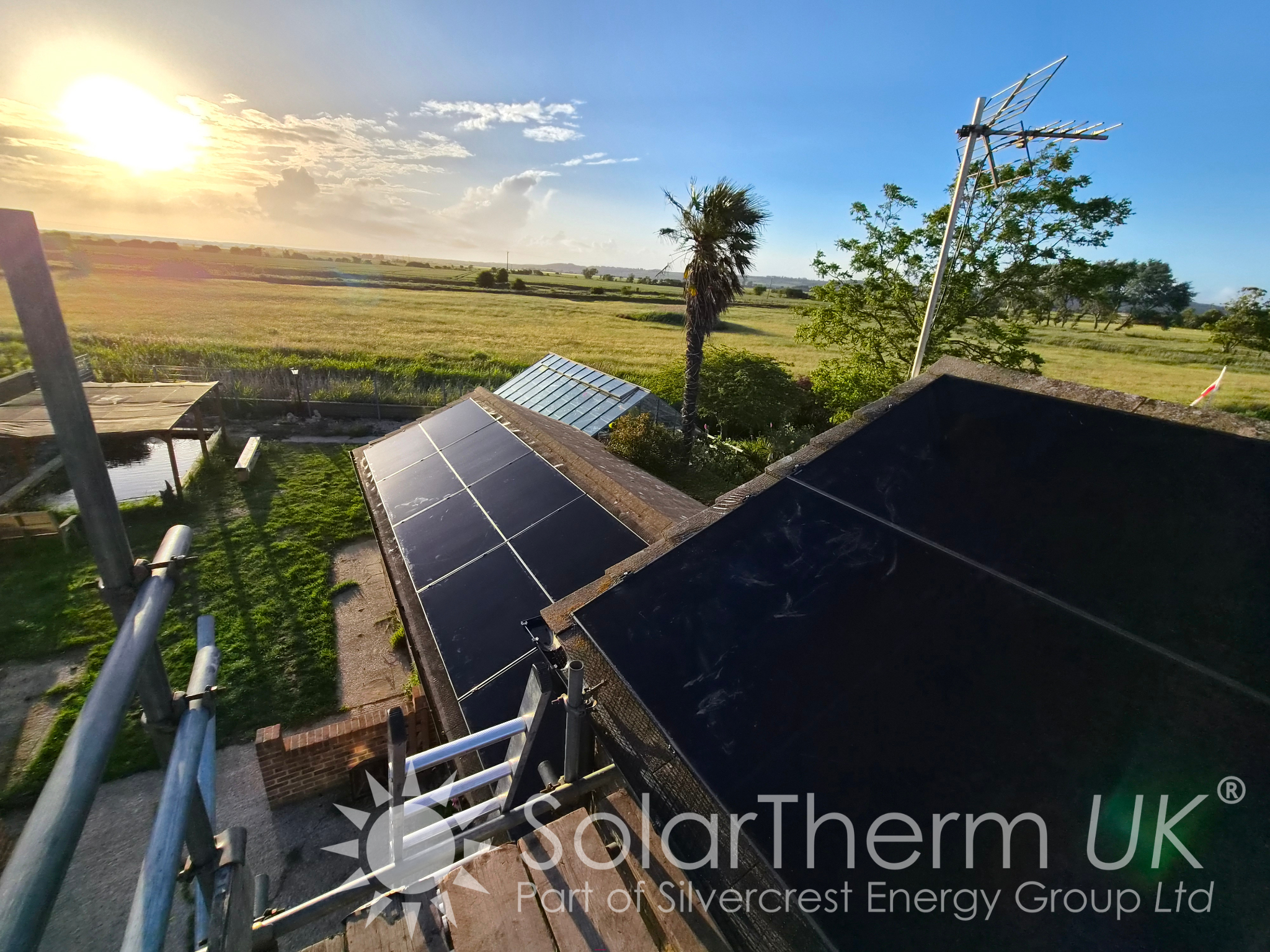 Solar installation in Dymchurch, Kent