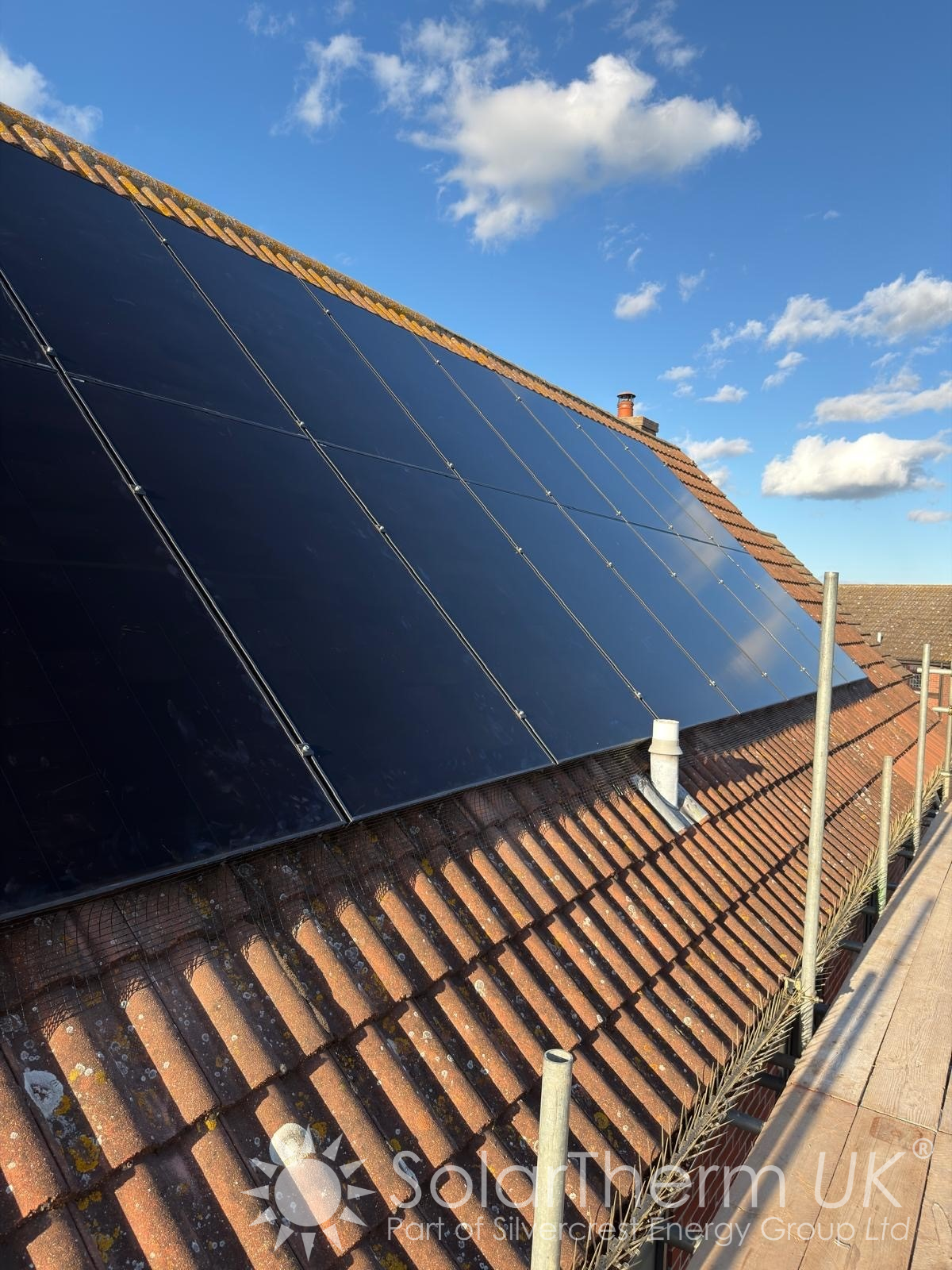 Solar installation in Harwich, Essex