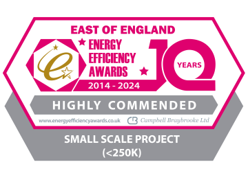 Energy Efficiency Awards 2024 Highly Commended Badge